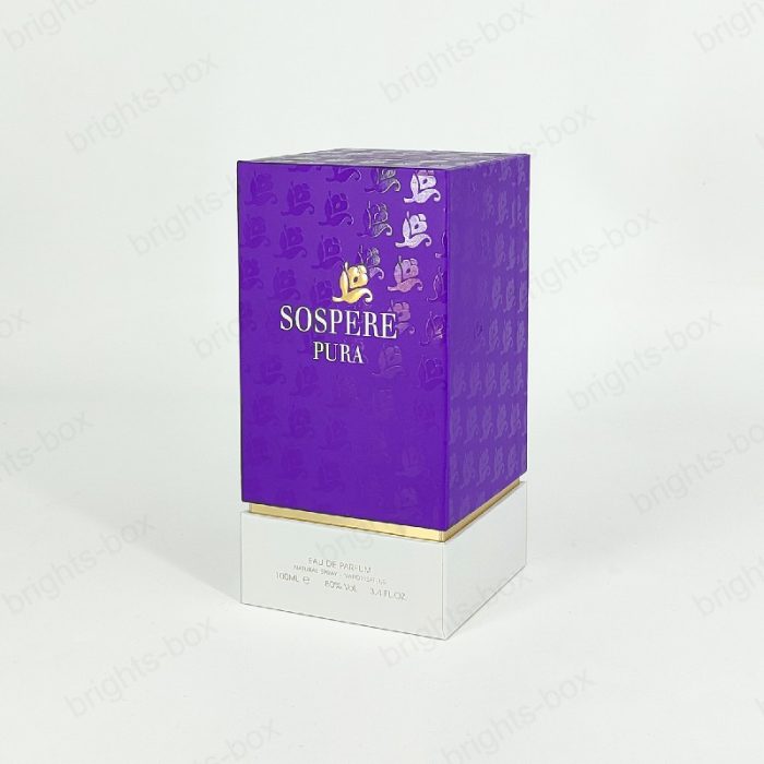 Custom Magnetic Design Closure Rigid Perfume Boxes - Professional Packaging Solutions