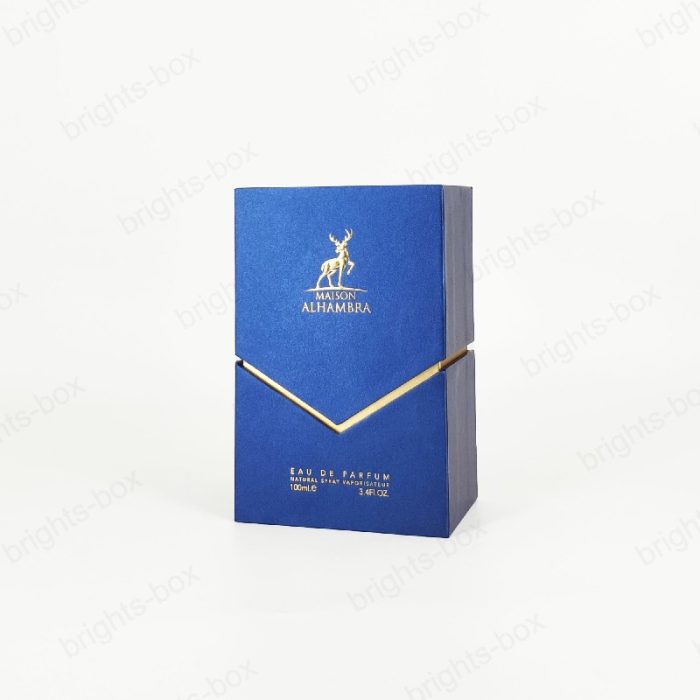 Custom Design Luxury Perfume Rigid Cardboard Paper Packaging Hangzhou Bright Packaging