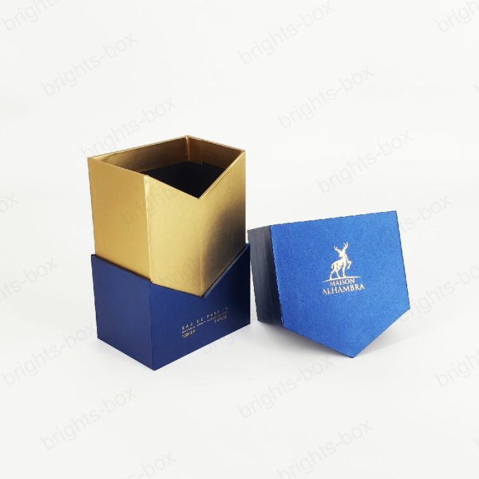 Custom Design Luxury Perfume Rigid Cardboard Paper Packaging Hangzhou Bright Packaging