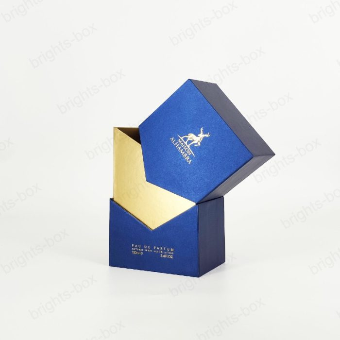 Custom Design Luxury Perfume Rigid Cardboard Paper Packaging Hangzhou Bright Packaging