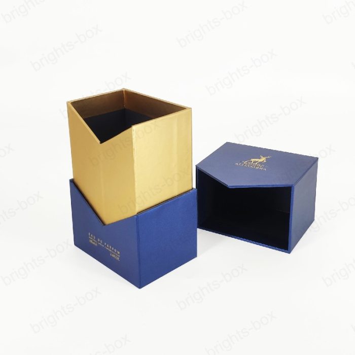 Custom Design Luxury Perfume Rigid Cardboard Paper Packaging Hangzhou Bright Packaging