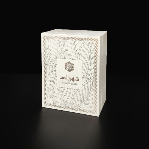 Wholesale Custom Luxury Perfume Rigid Box with Gold Foil Stamping
