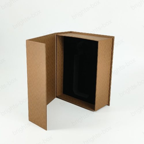 Wholesale Custom Perfume Bottle Packaging Set Gift Box Custom Silver Stamping Perfume Box