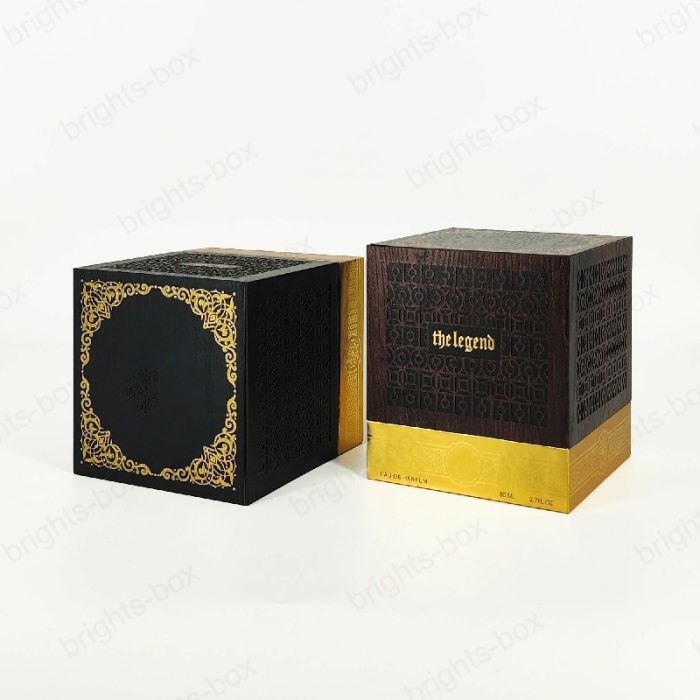 Wholesale Luxury Perfume Box with Hot Stamping and Laser Cutting | Hangzhou Bright Packaging