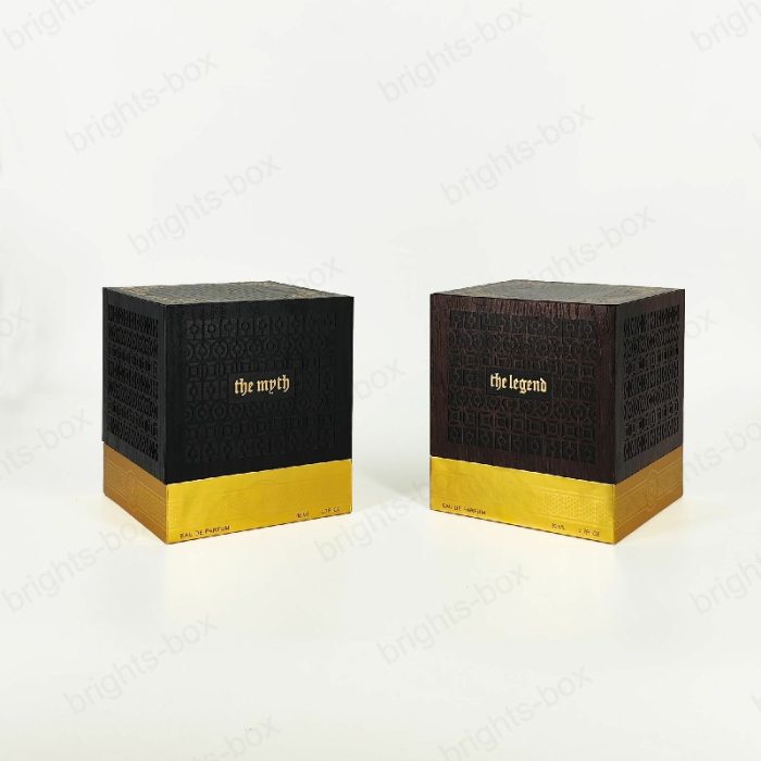 Wholesale Luxury Perfume Box with Hot Stamping and Laser Cutting | Hangzhou Bright Packaging