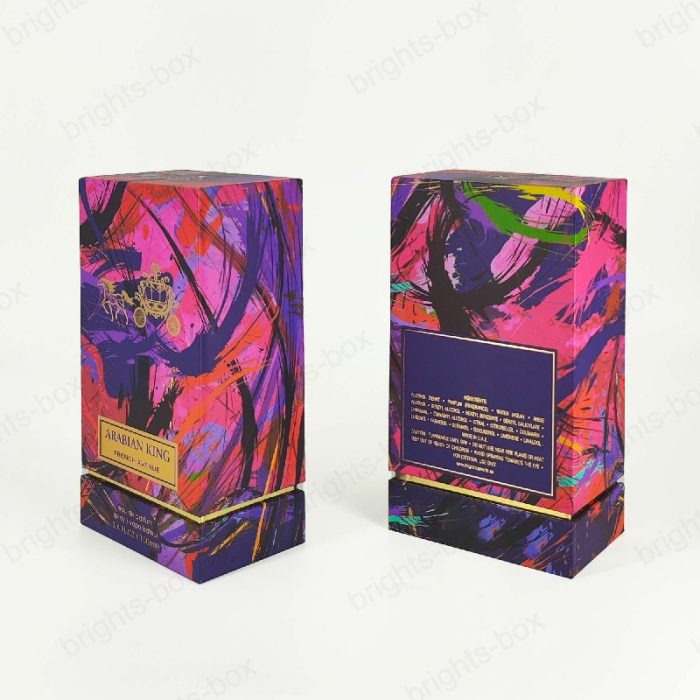 Custom Colorful Design Perfume Packaging Box | Luxury & Eco-Friendly | Wholesale