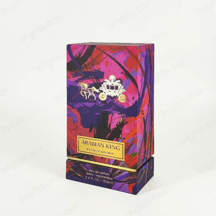 Custom Colorful Design Perfume Packaging Box | Luxury & Eco-Friendly | Wholesale