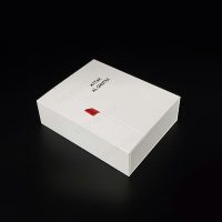 Custom High-end Luxury White Art Paper Book Shape Boxes - Wholesale Packaging Solutions