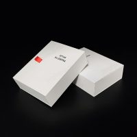 Custom High-end Luxury White Art Paper Book Shape Boxes - Wholesale Packaging Solutions