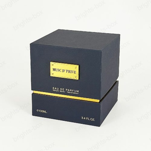 Hot selling high quality Professional card perfume box biodegradable cosmetic arabic packaging