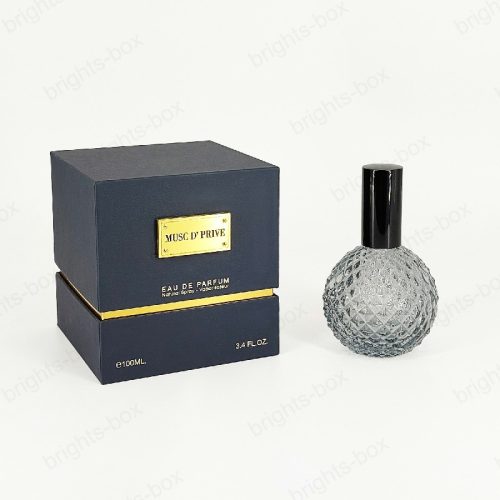 Hot selling high quality Professional card perfume box biodegradable cosmetic arabic packaging