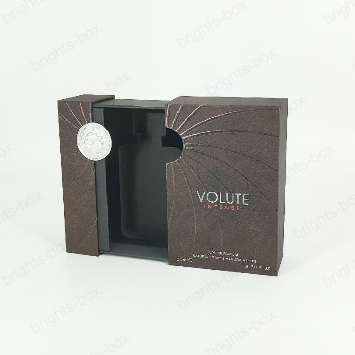 Custom Logo luxury perfume paper drawing box packaging for perfume bottles