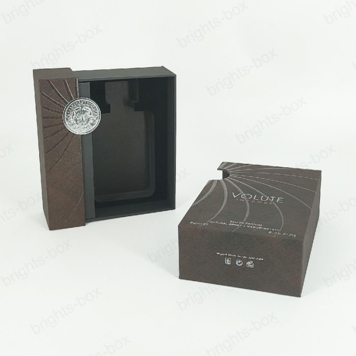 Custom Logo luxury perfume paper drawing box packaging for perfume bottles