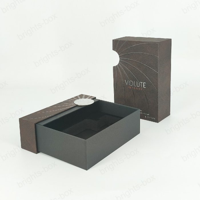 Custom Logo luxury perfume paper drawing box packaging for perfume bottles