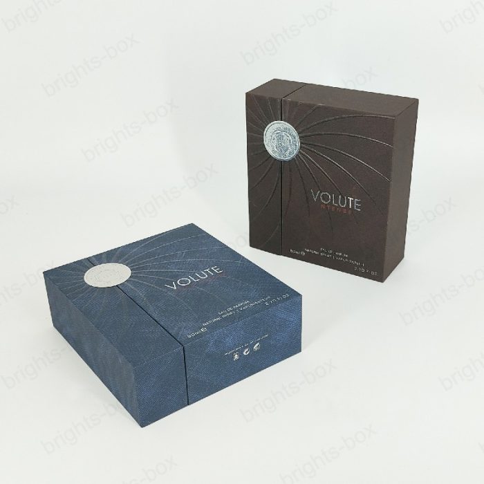 Custom Logo luxury perfume paper drawing box packaging for perfume bottles
