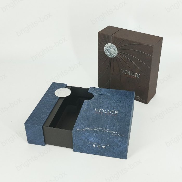 Custom Logo luxury perfume paper drawing box packaging for perfume bottles