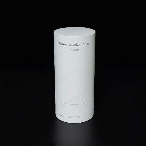 Cylinder box Chinese manufacturer Perfume Paper packaging Hot stamping Matt Varnishing UV High quality Advanced
