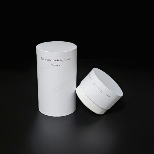 Cylinder box Chinese manufacturer Perfume Paper packaging Hot stamping Matt Varnishing UV High quality Advanced