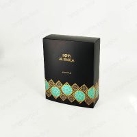 Custom High-End Luxury Black Art Perfume Packaging