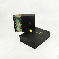 Custom High-End Luxury Black Art Perfume Packaging