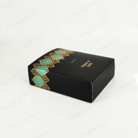 Custom High-End Luxury Black Art Perfume Packaging