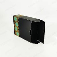 Custom High-End Luxury Black Art Perfume Packaging