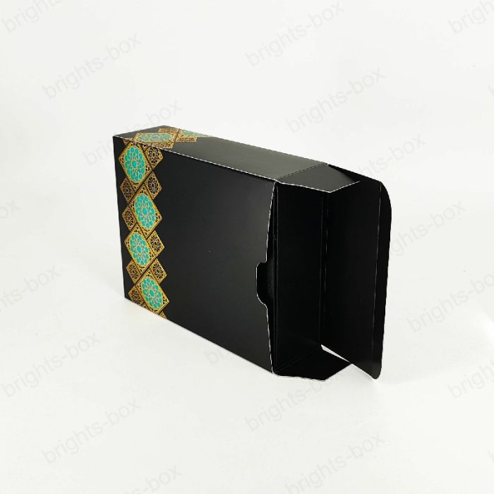 Custom High-End Luxury Black Art Perfume Packaging