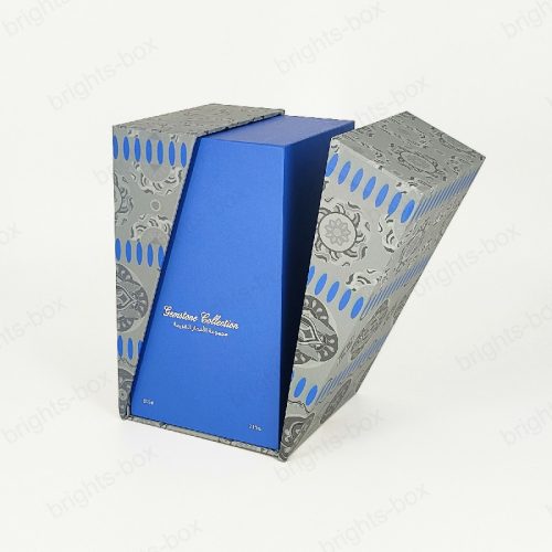 National Style Perfume Fragrance Box with Magnetic Lid - Christmas Paper Gift Box