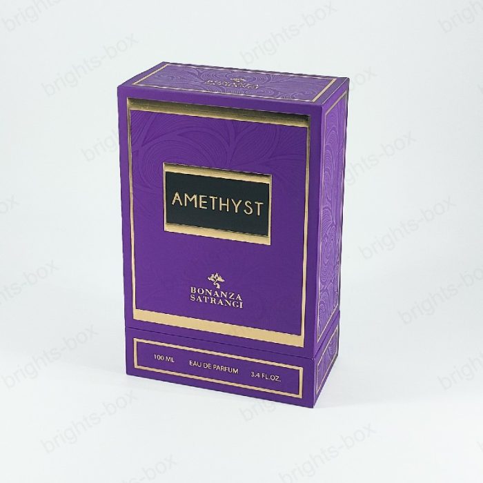 Custom High-Quality Perfume Paper Packaging Eco-Friendly Luxury Gift Boxes With UV Hot Stamping