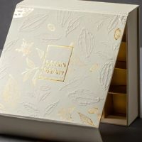 High-Quality Custom Luxury Chocolate Paper Box With Large Divider
