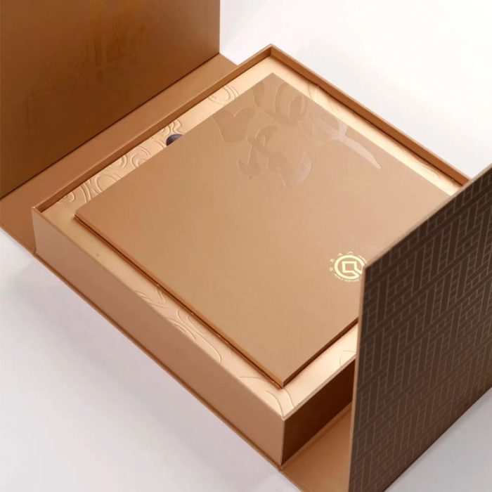 Recyclable Printed Paperboard Folding Magnetic Packaging Box Hangzhou Bright Packaging