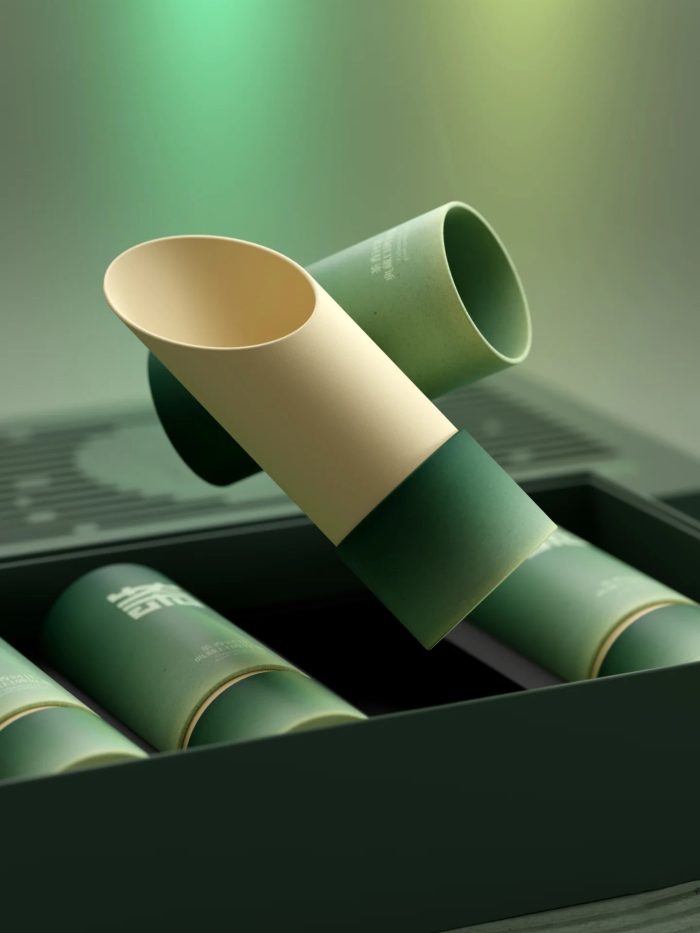 Cylinder box Chinese manufacturer Perfume Special Paper packaging Hot stamping