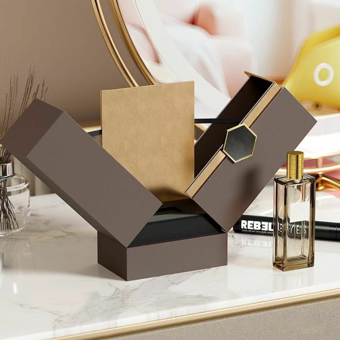 Custom Luxury Double Opening Cardboard Gift Box – Wholesale Perfume & Cosmetic Packaging