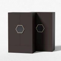 Custom Luxury Double Opening Cardboard Gift Box – Wholesale Perfume & Cosmetic Packaging