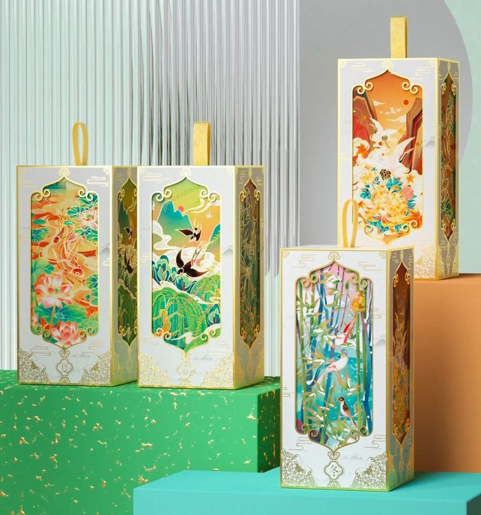 Custom Printed Luxury Gift Boxes Wholesale OEMODM Fancy Packaging Hangzhou Bright Packaging