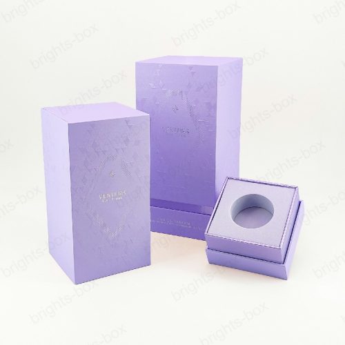 Rigid box Chinese manufacturer Special Paper Perfume packaging Embossing High quality
