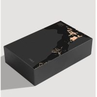 Wholesale Matte Black & Gold Foil Stamping Perfume Packaging Boxes