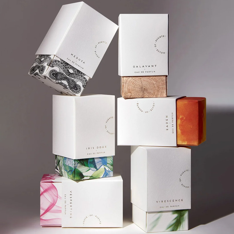 Eco-Friendly Perfume Fragrance Paper Packaging Rigid Box -Wholesale Packaging Solutions