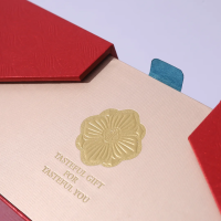 National Style Perfume Fragrance Box with Magnetic Lid - Double Opening Paper Gift Box