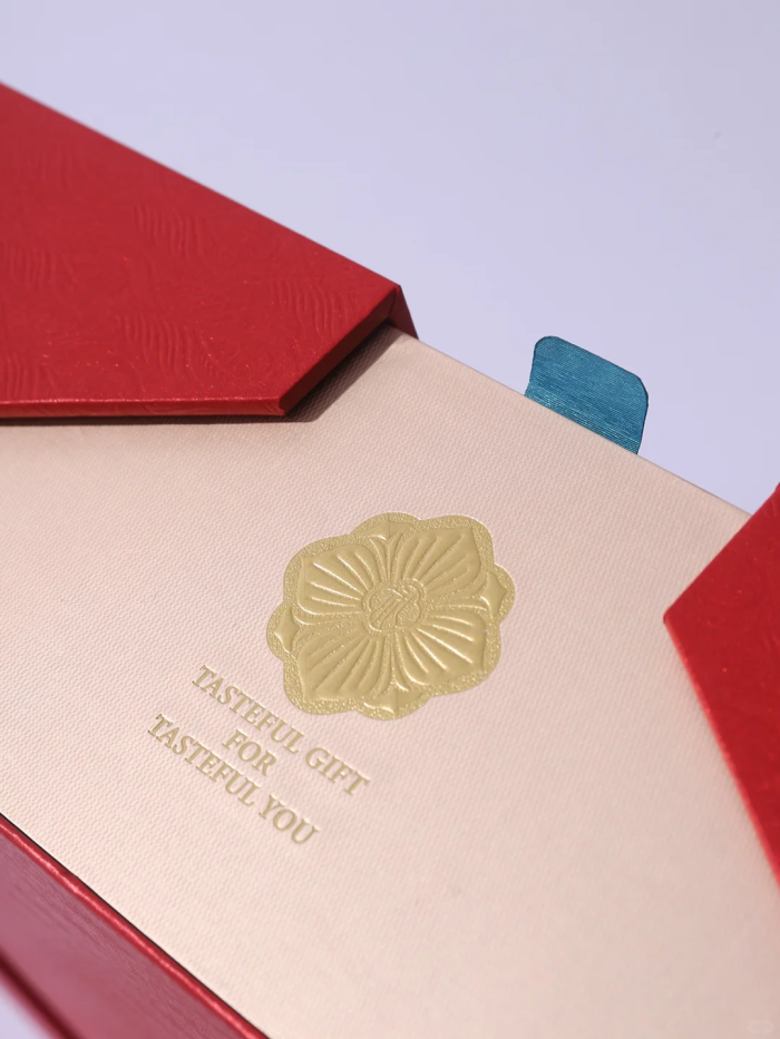 National Style Perfume Fragrance Box with Magnetic Lid - Double Opening Paper Gift Box