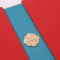 National Style Perfume Fragrance Box with Magnetic Lid - Double Opening Paper Gift Box