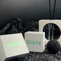 Wholesale Luxury White Hand Crumpled Paper Perfume Boxes Customized by China Manufacturer