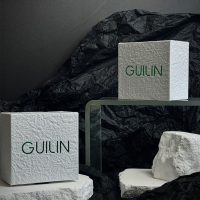 Wholesale Luxury White Hand Crumpled Paper Perfume Boxes Customized by China Manufacturer