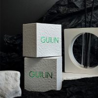Wholesale Luxury White Hand Crumpled Paper Perfume Boxes Customized by China Manufacturer