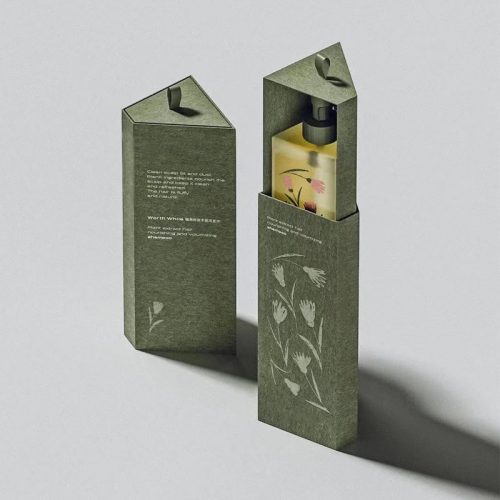 Wholesale Speciality Uncoated Texture Paper Triangular Boxes Hangzhou Bright Packaging