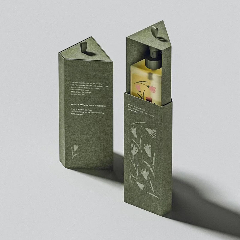 Wholesale Speciality Uncoated Texture Paper Triangular Boxes Hangzhou Bright Packaging